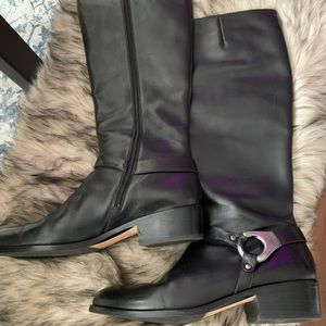 Via Spiga leather knee-high boot